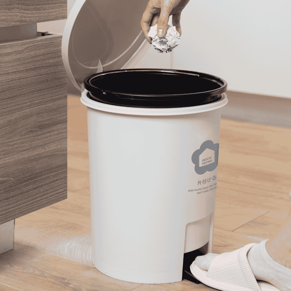  Thùng rác đạp tròn Hiro 6L 
