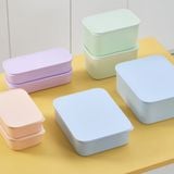  Bộ 5 hộp thực phẩm trữ đông Hokkaido Glow (1XL+2XS+2S) - Xanh da trời (XL), Hồng nhạt (S), Tím Kita Neat (XS) 