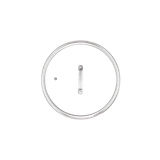  Nắp kính cường lực Omi 28 cm 
