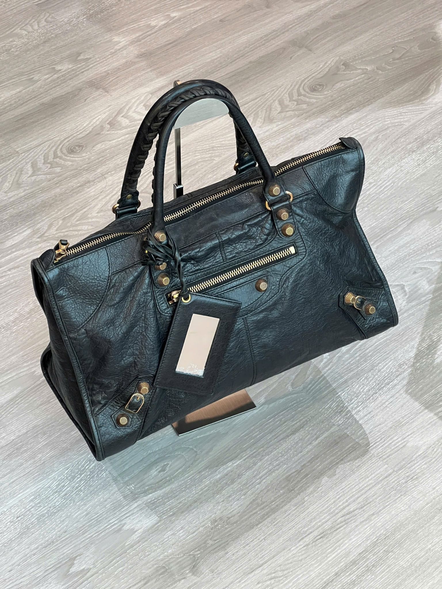 Vintage Bag: Giant 12 Hardware Navy Blue Work Bag – BLOOM2HAND