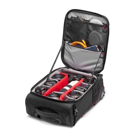 Vali máy ảnh Manfrotto Pro Light Reloader Air-55 Roller chuẩn hành lý xách tay