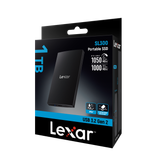 Ổ cứng di động Lexar SL300 Portable SSD 1TB Black