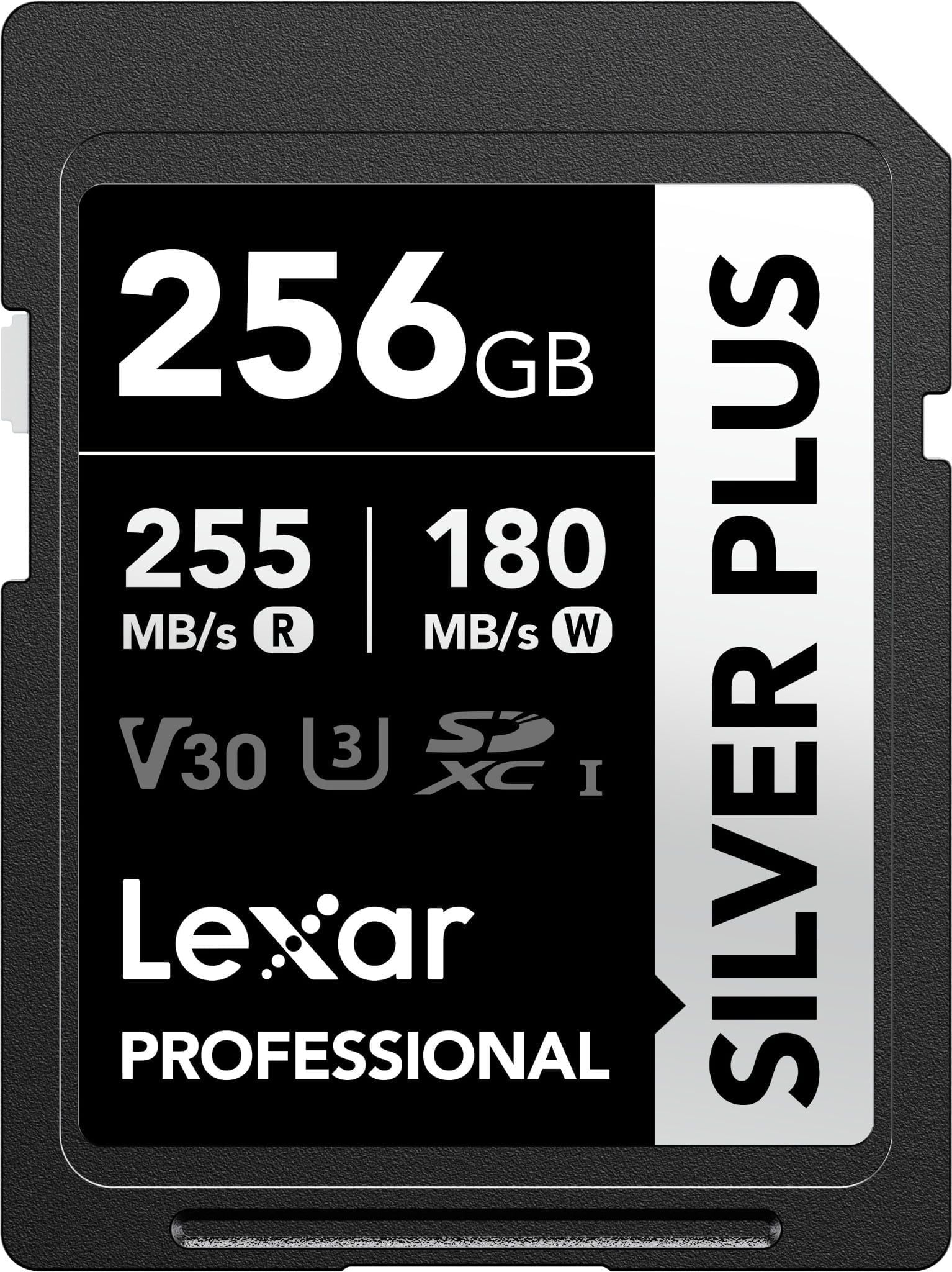 Thẻ nhớ Lexar Professional Silver Plus SDXC UHS-I V30 256GB