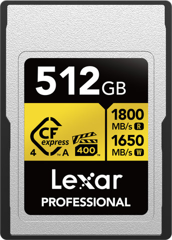  Thẻ nhớ Lexar Professional Gold CFexpress 4.0 Type A 512GB 