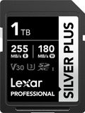 Thẻ nhớ Lexar Professional Silver Plus SDXC UHS-I V30 1TB