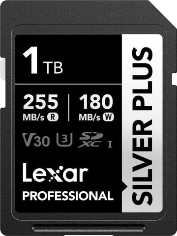 Thẻ nhớ Lexar Professional Silver Plus SDXC UHS-I V30 1TB