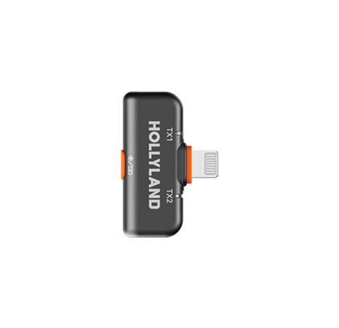Bộ Micro không dây Hollyland Lark M2S Ultimate Combo (Camera RX, USB-C RX, Lightning RX) màu Space Gray