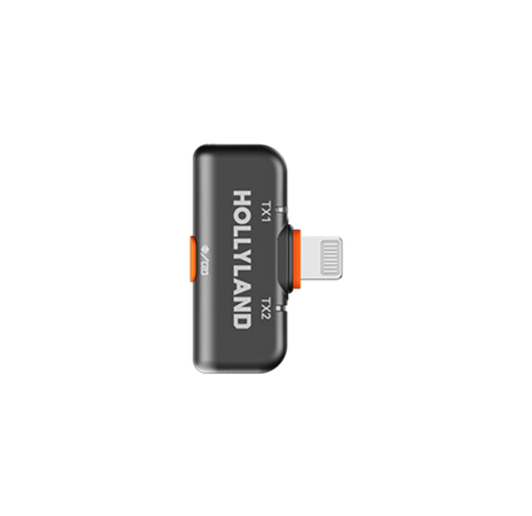  Bộ Micro không dây Hollyland LARK M2S Duo (USB-C RX) màu Space Gray 