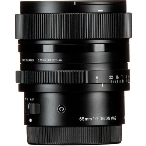 Ống kính Sigma AF 65mm F2 DG DN Contemporary ngàm Sony E