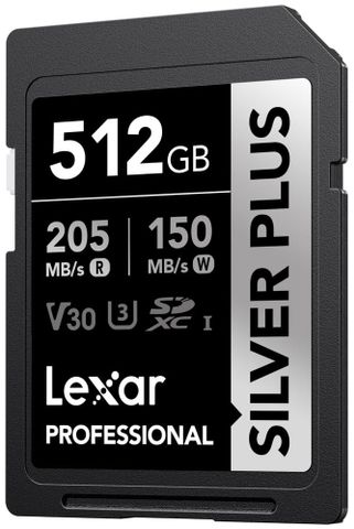  Thẻ nhớ Lexar 512GB Professional SILVER PLUS UHS-I SDXC Card V30 