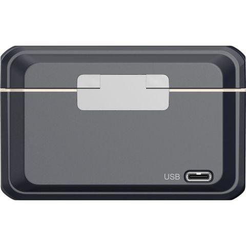 Thiết bị thu không dây Hollyland Lark M2 Receiver cổng Lightning (Shine Charcoal)