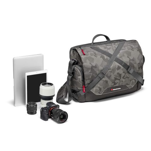  Túi máy ảnh Manfrotto Noreg Messenger-30 for DSLR/CSC (MB OL-M-30) Gray 