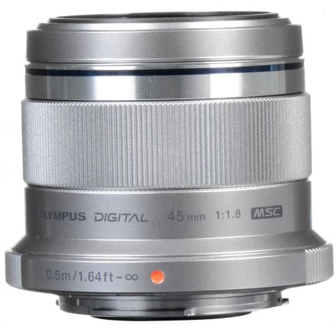  Ống kính OM SYSTEM M.Zuiko Digital 45mm F1.8 ngàm Micro Four Thirds (Silver) 