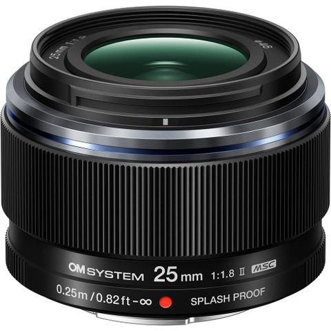  Ống kính OM SYSTEM M.Zuiko Digital 25mm F1.8 II ngàm Micro Four Thirds 