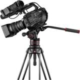  Bộ chân máy Manfrotto Nitrotech 612 Fluid Video Head and Aluminum Twin Leg Tripod with Ground Spreader 