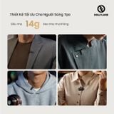 Bộ Micro không dây Hollyland Lark MAX 2 Combo (Camera RX, USB-C RX) màu Space Gray