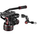  Bộ chân máy Manfrotto Nitrotech 608 Fluid Video Head and Carbon Fiber Twin Leg Tripod with Middle Spreader 
