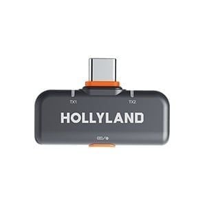  Bộ Micro không dây Hollyland LARK M2S Mini Combo (Camera RX và USB-C RX) màu Space Gray 