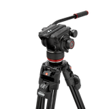  Bộ chân máy quay Manfrotto 504X & Alu Fast Twin 