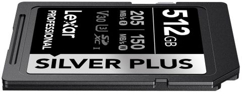  Thẻ nhớ Lexar 512GB Professional SILVER PLUS UHS-I SDXC Card V30 