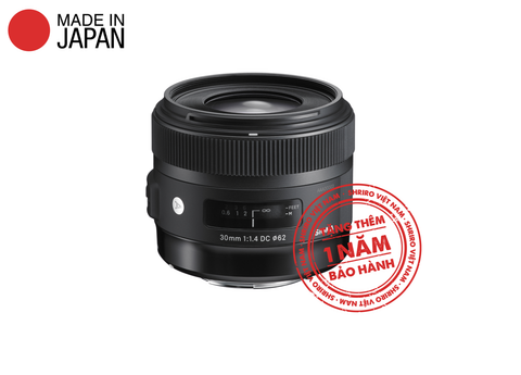  Ống kính Sigma 30mm F1.4 DC HSM Art ngàm Sigma SA 