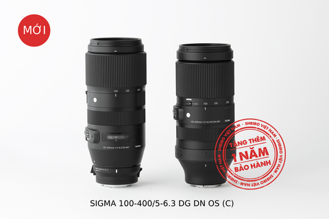  Ống kính Sigma 100-400mm F5-6.3 DG DN OS Contemporary ngàm Fujifilm X 