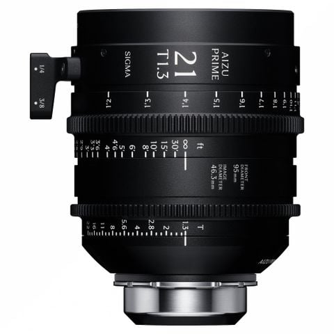 Ống kính Cine Sigma 21mm T1.3 LF FL Aizu Prime Line ngàm PL (Feet)