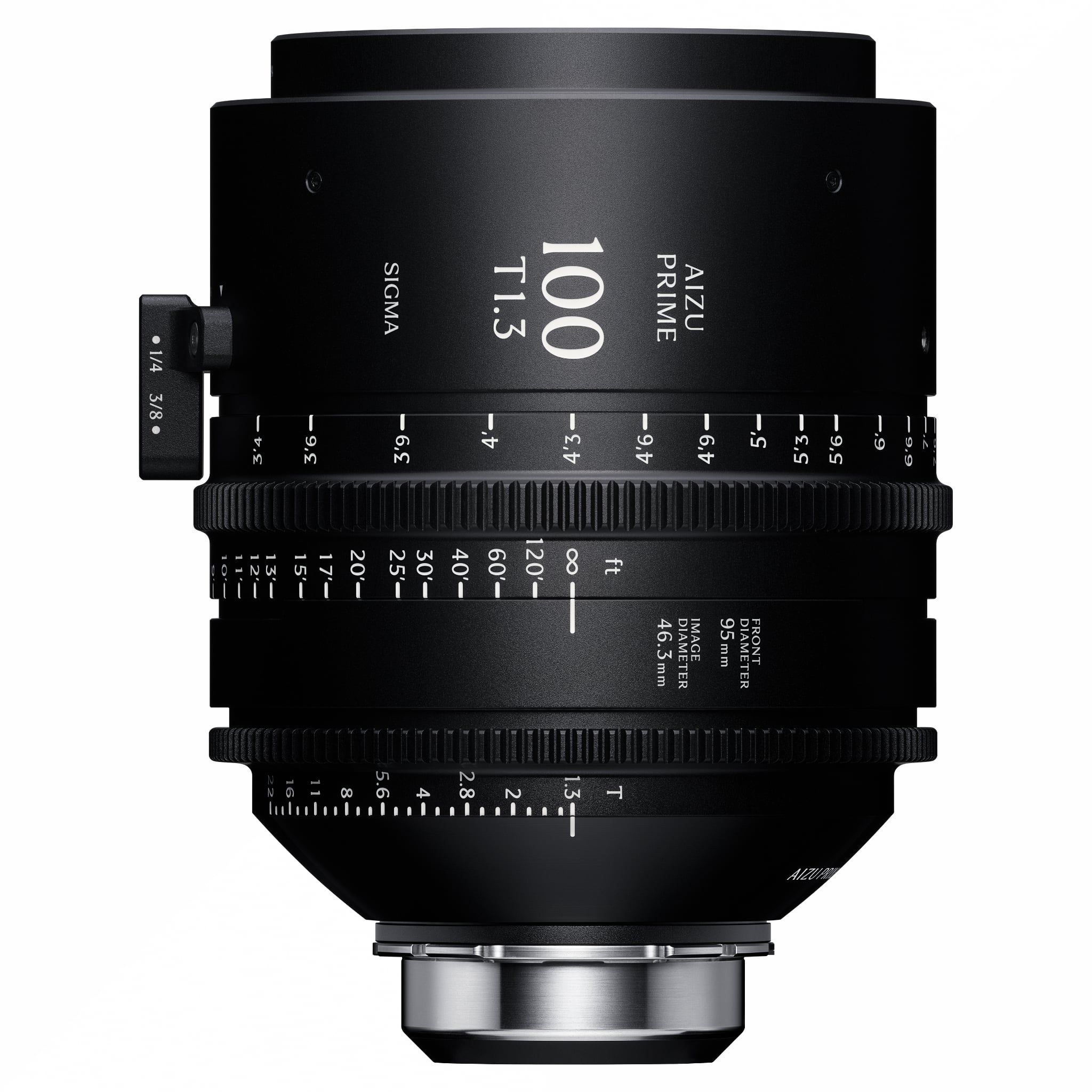 Ống kính Cine Sigma 100mm T1.3 LF FL Aizu Prime Line ngàm PL (Feet)