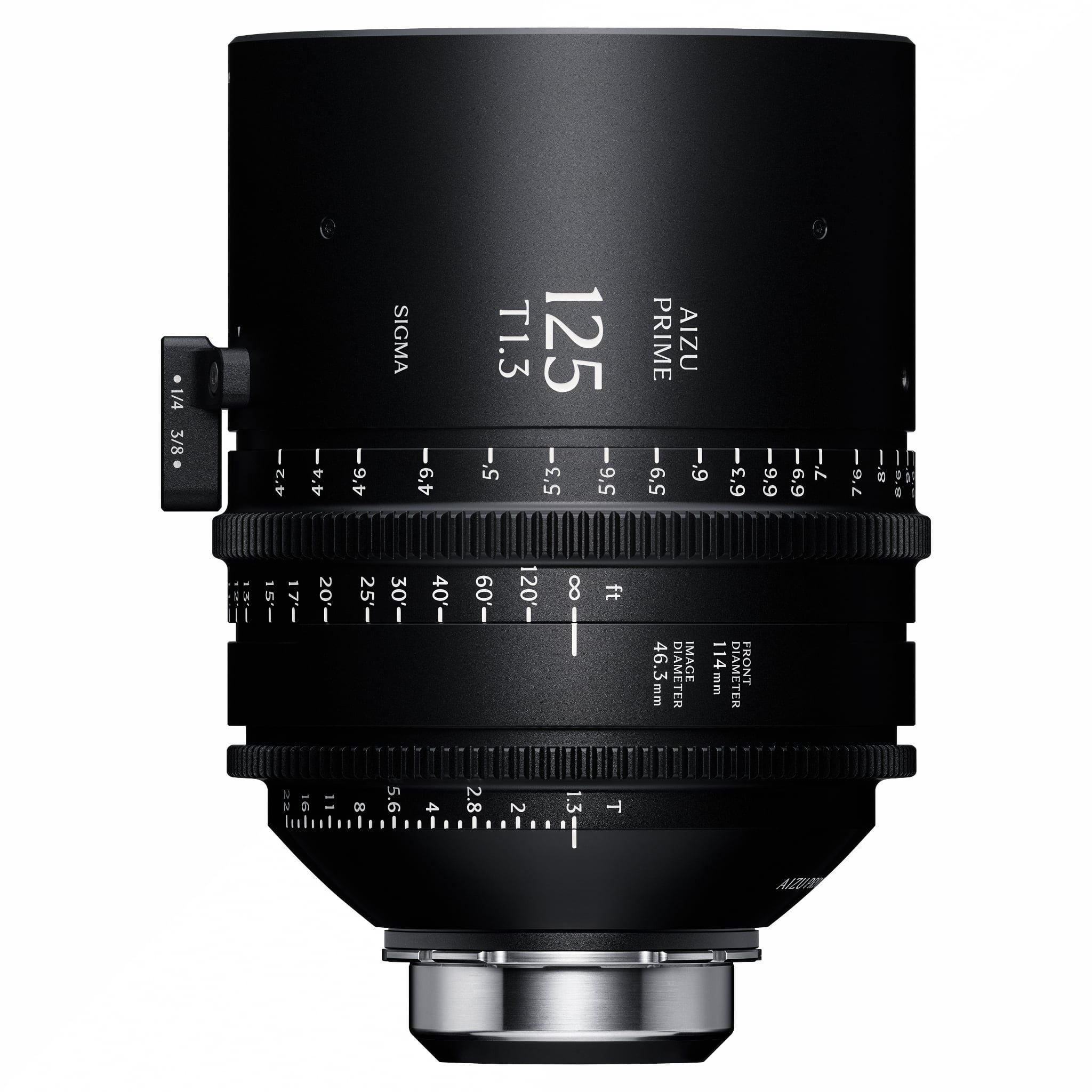  Ống kính Cine Sigma 125mm T1.3 LF FL Aizu Prime Line ngàm Sony E (Metric) 