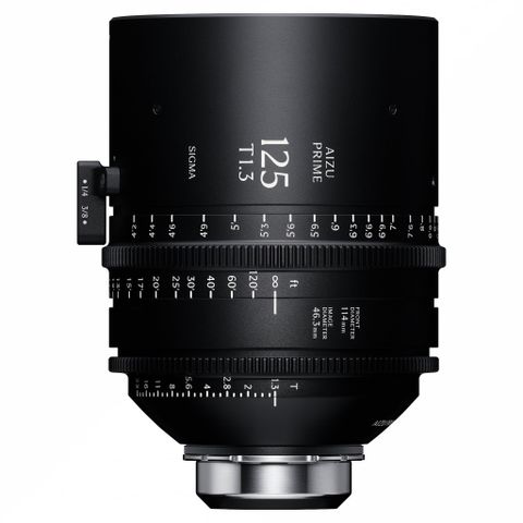 Ống kính Cine Sigma 125mm T1.3 LF FL Aizu Prime Line ngàm Sony E (Feet)