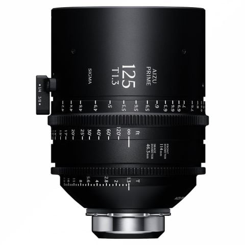 Ống kính Cine Sigma 125mm T1.3 LF FL Aizu Prime Line ngàm PL (Metric)