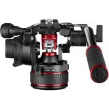  Bộ chân máy Manfrotto Nitrotech 612 Fluid Video Head and Carbon Fiber Twin Leg Tripod with Ground Spreader 