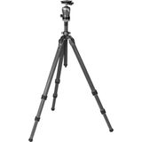  Bộ chân máy ảnh Gitzo Mountaineer Series 3 Carbon Fiber 3-Sections Tripod & Center Ball Head 