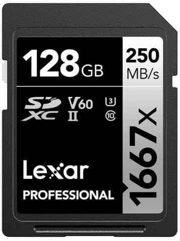  Thẻ nhớ Lexar Professional 1667x UHS-II SDXC Card V60 