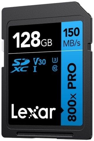  Thẻ nhớ Lexar Professional 800x Pro SDXC UHS-I V30 128GB 