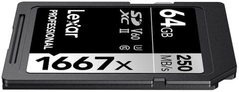 Thẻ nhớ Lexar Professional 1667x SDXC UHS-II V60 64GB