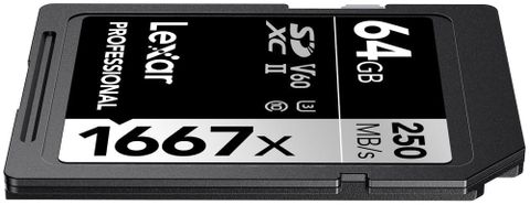 Thẻ nhớ Lexar Professional 1667x SDXC UHS-II V60 128GB