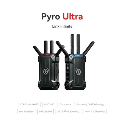  Bộ truyền phát video không dây Hollyland Pyro Ultra 4K 