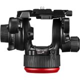  Bộ chân máy Manfrotto 504X Fluid Video Head & Aluminium Twin Tripod  Black (Mid-Level Spreader) 