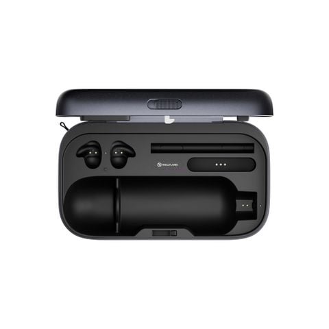 Hệ thống micro cầm tay không dây Hollyland MELO P1 Combo (Space Gray)