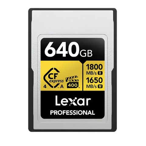  Thẻ nhớ Lexar Professional Gold Cfexpress 4.0 Type A 