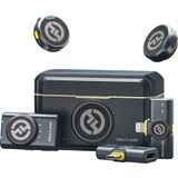  Bộ Micro không dây Hollyland Lark M2 Combo Duo (Camera RX, USB-C RX, Lightning RX) màu Shine Charcoal 