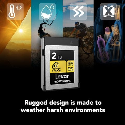  Thẻ nhớ Lexar Professional CFexpress 4.0 Type B Gold 