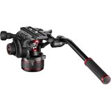  Bộ chân máy Manfrotto Nitrotech 608 Fluid Video Head and Aluminum Twin Leg Tripod with Middle Spreader 