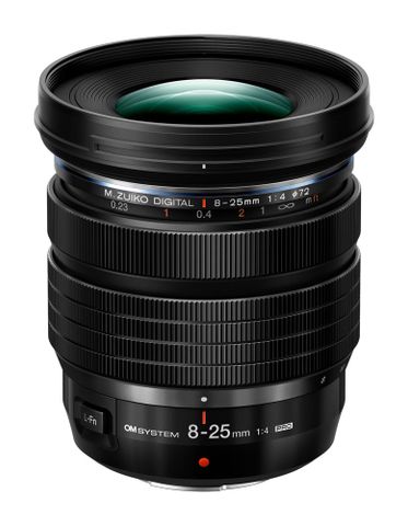  Ống kính OM SYSTEM M.Zuiko Digital ED 8-25mm F4 PRO ngàm Micro Four Thirds 