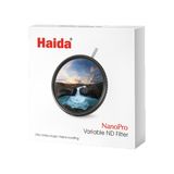 Kính lọc Haida NanoPro S1-5 Variable ND Filter 82mm