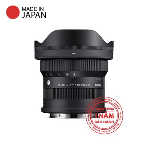  Ống kính Sigma 10-18mm F2.8 DC DN Contemporary 