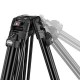  Bộ chân máy quay Manfrotto 504X & Alu Fast Twin 