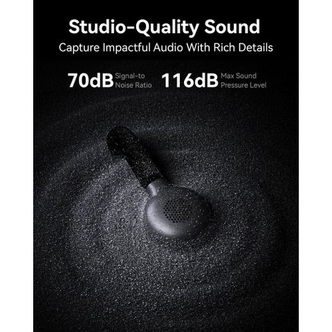  Bộ Micro không dây Hollyland LARK M2S (USB-C Plug) Space Gray 