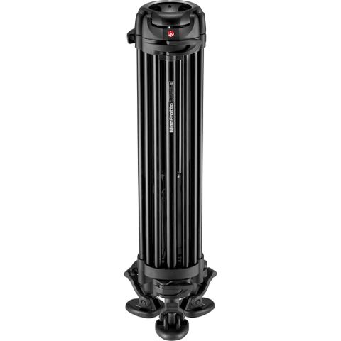  Bộ chân máy Manfrotto Nitrotech 612 Fluid Video Head and Aluminum Twin Leg Tripod with Ground Spreader 